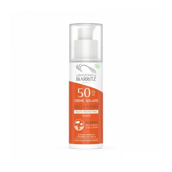 BIARRITZ CRÈME SOLAIRE BÉBÉ & ENFANT SPF50+ CERTIFIÉE BIO 100ML