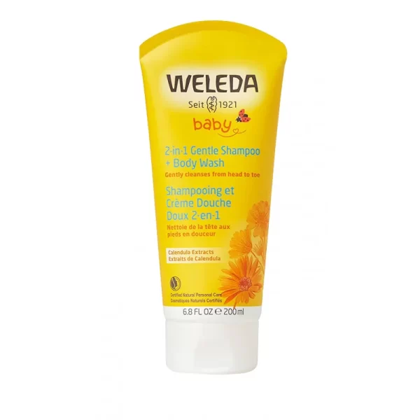 WELEDA BÉBÉ CRÈME LAVANTE CORPS & CHEVEUX BIO 200ML